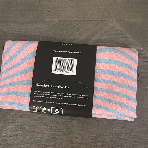 Tomato Stripes Kitchen Tea Towel | Geometry – GEOMETRY Geometry Pink and Blue Striped Towel